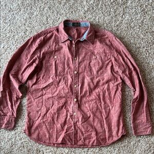 Men's Jachs New York Red Button-Down Shirt | Red Button Down Shirt